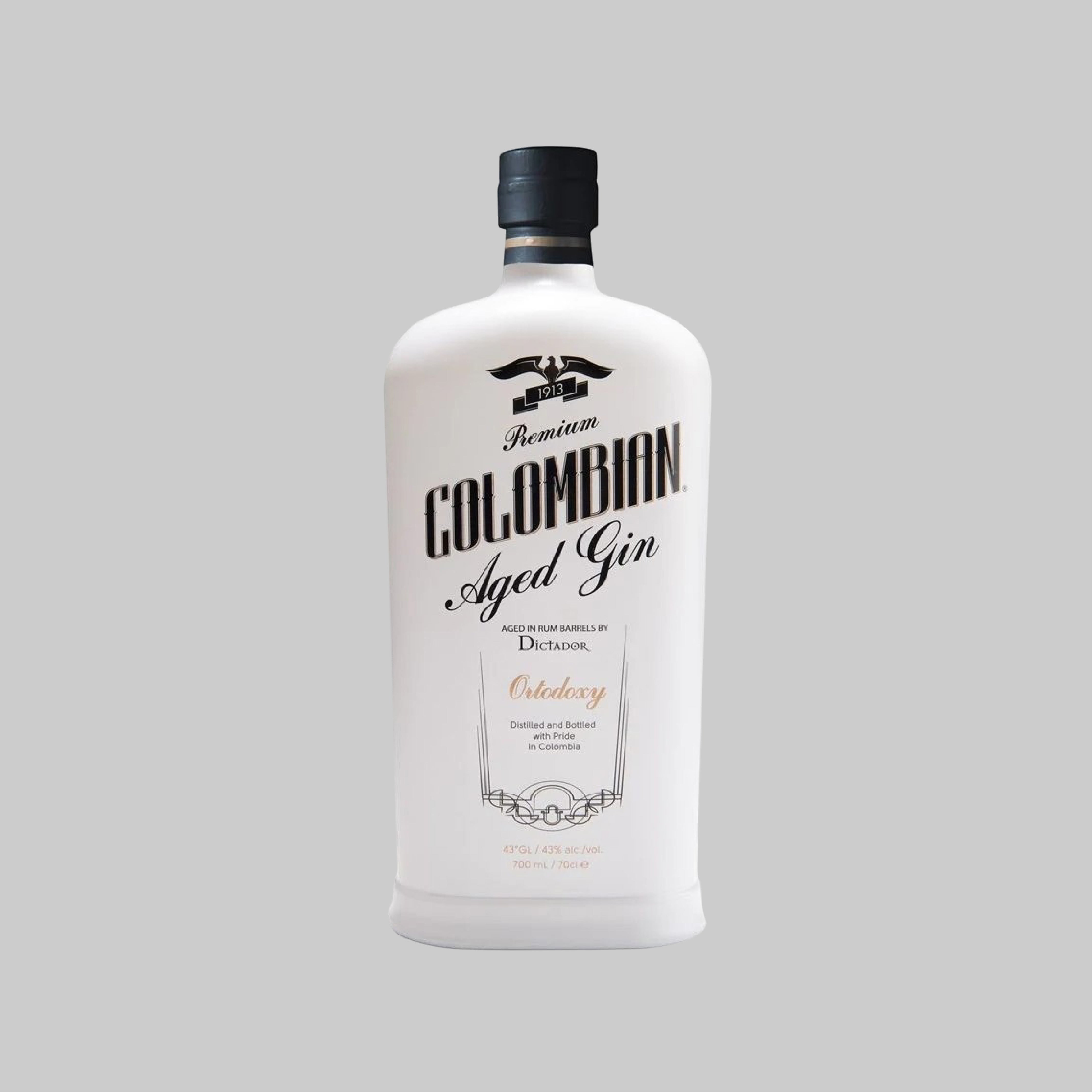 Colombian Ortodoxy Aged Gin 700ml 43.0% | TIME2DRINK